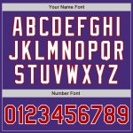 Personalized Purple Red-Gray Authentic Split Fashion Baseball Jersey Team Custom Name and Number