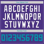 Personalized Purple Teal-White Authentic Throwback Rib-Knit Baseball Jersey Shirt Team Custom Name and Number