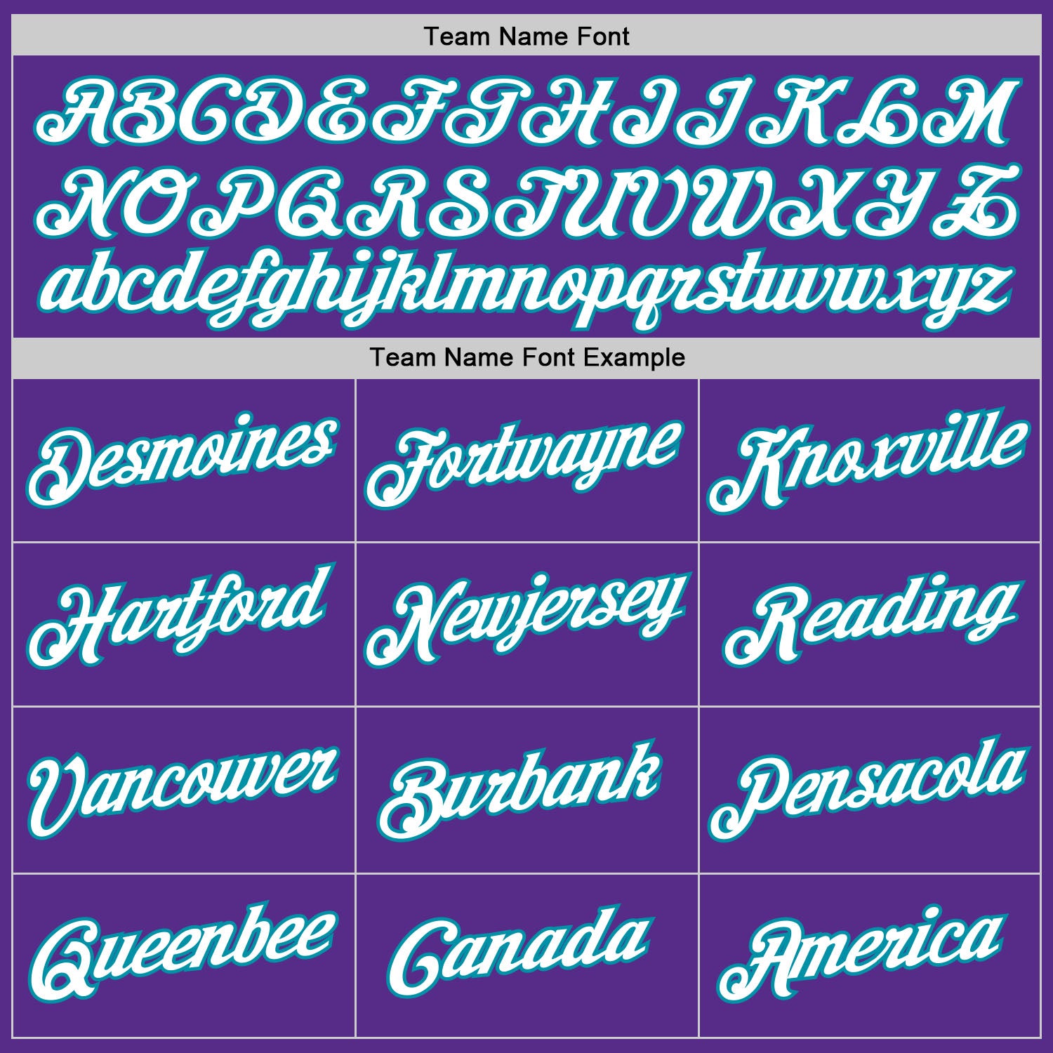 Personalized Purple Teal-White Performance T-Shirt Team Custom Name and Number Personalized Purple Teal-White Performance T-Shirt Team Custom Name and Number - Image 5