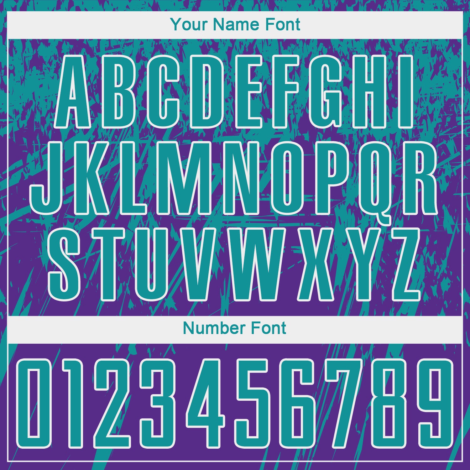 Personalized Purple Teal-White Sublimation Soccer Uniform Jersey Team Custom Name and Number Personalized Purple Teal-White Sublimation Soccer Uniform Jersey Team Custom Name and Number - Image 5