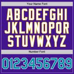 Personalized Purple Teal-Yellow Mesh Authentic Throwback Baseball Jersey Team Custom Name and Number