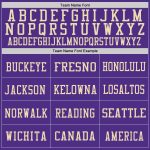 Personalized Purple Vintage USA Flag-City Cream Mesh Authentic Football Jersey Team Custom Name and Number