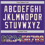 Personalized Purple Vintage USA Flag-Cream Authentic Baseball Jersey Team Custom Name and Number