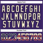 Personalized Purple Vintage USA Flag Cream-Black Hockey Lace Neck Jersey Team Custom Name and Number