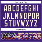 Personalized Purple Vintage USA Flag-Cream Performance Vapor Golf Polo Shirt Team Custom Name and Number