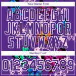 Personalized Purple White 3D Pattern Design Animal Butterfly Authentic Baseball Jersey Team Custom Name and Number