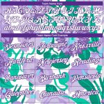 Personalized Purple White 3D Pattern Design Flowers Performance T-Shirt