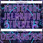 Personalized Purple White 3D Pattern Design Magic Mushrooms Over Sacred Geometry Psychedelic Hallucination Authentic Basketball Jersey Team Custom Name and Number