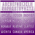 Personalized Purple White Abstract Geometric Triangles Sublimation Soccer Uniform Jersey Team Custom Name and Number