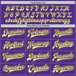 Personalized Purple White Black-Gold Bomber Full-Snap Varsity Letterman Jacket Team Custom Name and Number