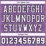 Personalized Purple White-Black Round Neck Sublimation Basketball Suit Jersey