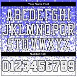 Personalized Purple White-Black Round Neck Sublimation Basketball Suit Jersey Team Custom Name and Number