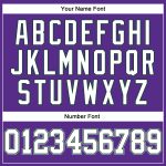 Personalized Purple White Green-Gray Authentic Throwback Basketball Jersey Team Custom Name and Number