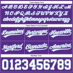 Personalized Purple White-Light Blue Authentic Basketball Shorts Team Custom Name and Number