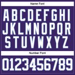 Personalized Purple White-Light Blue Hockey Lace Neck Jersey Team Custom Name and Number