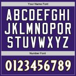 Personalized Purple White-Old Gold Authentic Baseball Jersey