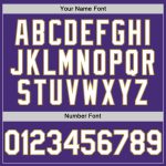 Personalized Purple White-Old Gold Authentic Sleeveless Baseball Jersey
