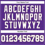 Personalized Purple White-Old Gold Authentic Throwback Basketball Jersey
