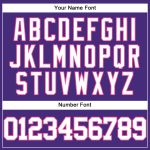 Personalized Purple White-Pink Authentic Baseball Jersey Team Custom Name and Number