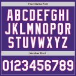 Personalized Purple White-Pink Authentic Raglan Sleeves Baseball Jersey Team Custom Name and Number