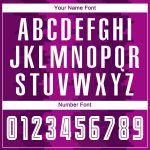 Personalized Purple White-Pink Sublimation Soccer Uniform Jersey Team Custom Name and Number