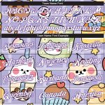 Personalized Purple White-Purple 3D Pattern Design Sticker Cartoons Authentic Baseball Jersey Team Custom Name and Number