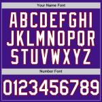 Personalized Purple White-Red Authentic Throwback Baseball Jersey Team Custom Name and Number