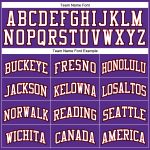 Personalized Purple White Red-Black Authentic Throwback Basketball Jersey Team Custom Name and Number