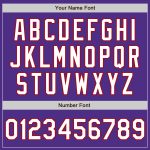Personalized Purple White-Red Bomber Full-Snap Varsity Letterman Jacket Team Custom Name and Number