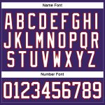 Personalized Purple White-Red Hockey Lace Neck Jersey Team Custom Name and Number