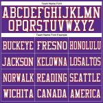 Personalized Purple White-Red Mesh Authentic Football Jersey