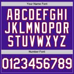 Personalized Purple White-Red Mesh Authentic Throwback Baseball Jersey Team Custom Name and Number
