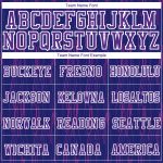 Personalized Purple White Round Neck Sublimation Basketball Suit Jersey Team Custom Name and Number