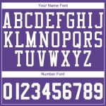 Personalized Purple White Round Neck Suit Basketball Jersey