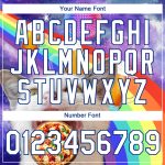 Personalized Purple White-Royal 3D Pattern Design Rave Animal Cat Performance T-Shirt Team Custom Name and Number
