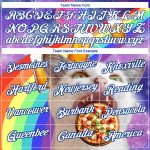 Personalized Purple White-Royal 3D Pattern Design Rave Animal Cat Performance T-Shirt Team Custom Name and Number