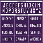 Personalized Purple White Sublimation Soccer Uniform Jersey Team Custom Name and Number