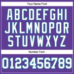 Personalized Purple White-Teal Authentic Throwback Basketball Jersey