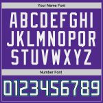 Personalized Purple White-Teal Authentic Throwback Basketball Jersey Team Custom Name and Number