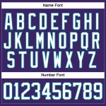 Personalized Purple White-Teal Hockey Lace Neck Jersey Team Custom Name and Number