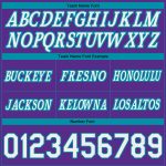 Personalized Purple White-Teal Pinstripe Fade Fashion Authentic Basketball Shorts Team Custom Name and Number