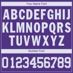 Personalized Purple White V-Neck Basketball Jersey