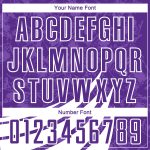 Personalized Purple White Wind Shapes Round Neck Sublimation Basketball Suit Jersey Team Custom Name and Number