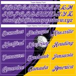 Personalized Purple Yellow-Black 3D Pattern Design Golf Ball Performance Golf Polo Shirt Team Custom Name and Number