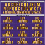 Personalized Purple Yellow Performance Golf Polo Shirt Team Custom Name and Number