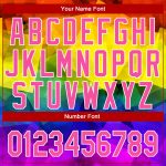 Personalized Rainbow For Pride Month Love Is Love LGBT 3D Authentic Baseball Jersey Team Custom Name and Number