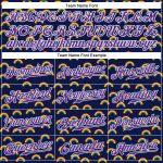 Personalized Rainbow For Pride Month Love Is Love LGBT Authentic Baseball Jersey Team Custom Name and Number