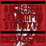 Personalized Red Black 3D Pattern Design Religion Jesus Christc Authentic Baseball Jersey Team Custom Name and Number