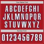 Personalized Red Black-Navy Authentic Baseball Jersey Team Custom Name and Number