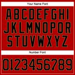 Personalized Red Black-Old Gold Authentic Sleeveless Baseball Jersey Team Custom Name and Number